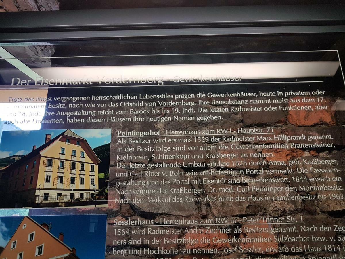 Vermietung Ronner Vordernberg Екстериор снимка